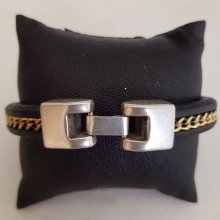 Zamak kroklås for lær 10 mm Régaliz