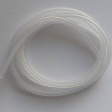1 meter Pvc hul ledning 3 mm hvit