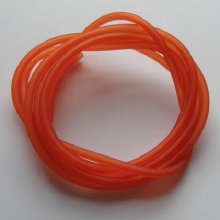 1 meter Pvc hul ledning 5 mm oransje