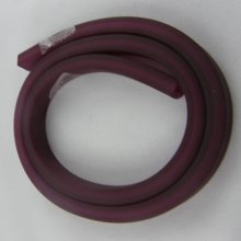 0,50 Cm PVC hult rektangel Fushia Mørk