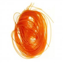 1 meter 1,5 mm oransje PVC-ledning.