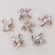 Dog Charm N°12 x 10 stykker