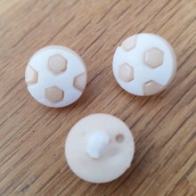 Fancy knapp for barnefotball N°05 beige