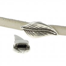5 mm Zamak gjennomføring N°05 Sølv