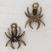 Edderkopp amulett N°01 Bronse