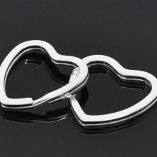 Hjerteformet nøkkelring 31 x 31 mm