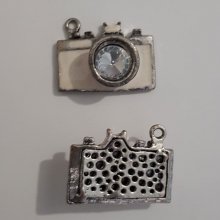 Kamera charm N°05 Sølv
