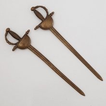 Charm sverd krigsøks N°03 Bronse