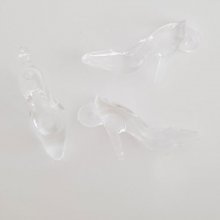 3 Skoamuletter nr. 33 Transparent