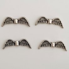Wings Charms N°07 Sølv