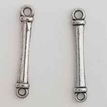 Charm Bar 2 ringer N°05 Sølv