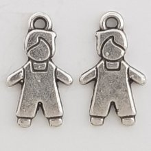 Barneanheng N°29-01 Zamak (Sølvbelagt)