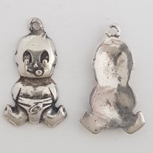 Barneanheng N°36 Zamak (Sølvbelagt)