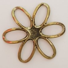 Flower Charm Metal N°003 Bronse