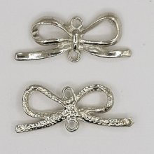Sølv slips charm N°16 sølv metall slips charm