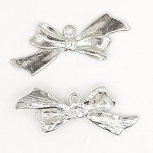Sølv slips charm N°18 sølv metall slips charm