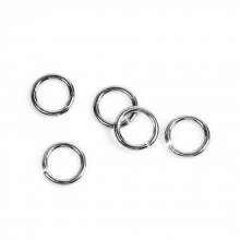 2 åpne koblingsringer 04 mm rustfritt stål nr. 01-02