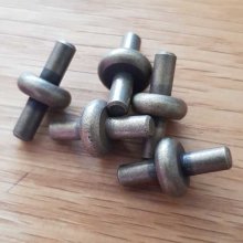 Kobberlås for hul PVC-snor 5 mm