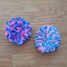 Flosset stoffblomst nr. 14