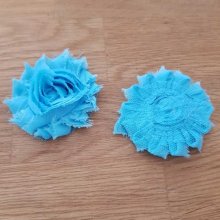Flosset stoffblomst nr. 57