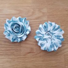 Flosset stoffblomst nr. 69