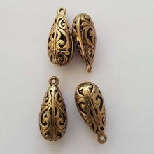 Gjennomsiktig dråpe amulett N°03-02