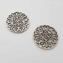 Amulett Diverse N°020 Sølv Rund