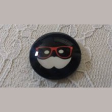 glass cabochon rund 25mm bart 044 