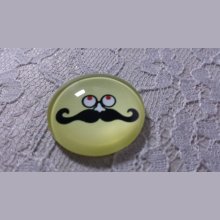glass cabochon runde 25mm bart 015 