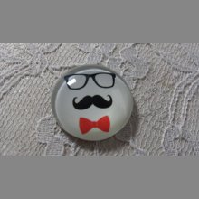glass cabochon rund 25mm bart 014 