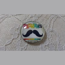 glass cabochon rund 25mm bart 003 