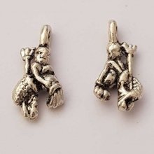 Vannmannen Stjernetegn Charm Sølv Metall N°01