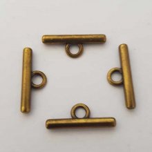 Stangstang for sølv metallspenne nr. 17 Bronse