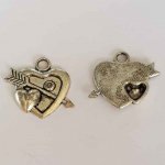 Hjerte charm N°05