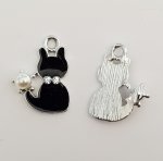 Katt Charm N°13 X 10 stykker