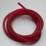1 meter Pvc hul ledning 3 mm Bordeaux
