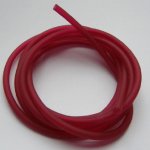 1 meter Pvc hul ledning 5 mm mørk fushia