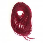 1 meter 1,5 mm Bordeaux PVC-ledning.