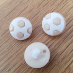 Fancy knapp for barnefotball N°05 beige