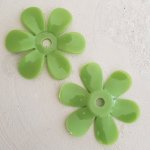 Syntetisk blomst nr. 01 Grønn