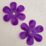 Syntetisk blomst nr. 01 Fiolett