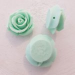 Syntetisk blomst nr. 02-06 pastellgrønn
