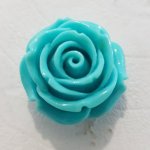Syntetisk blomst nr. 03-07 turkis