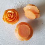 Syntetisk blomst nr. 03-12 oransje