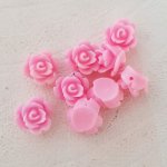 Syntetisk blomst 09 mm N°01-20 Lys rosa