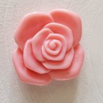 Syntetisk blomst 37 mm N°06-06 Rosa