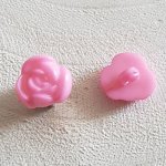 Knappefantasi, barn, babyer Blomstermønster N°01-11 Pink