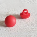 Fantasiknapper for barn og babyer Demi Boule-mønster nr. 04-03 Rød