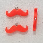 Anheng Moustache N°12 Fluorescerende oransje