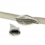 5 mm Zamak gjennomføring N°05 Sølv